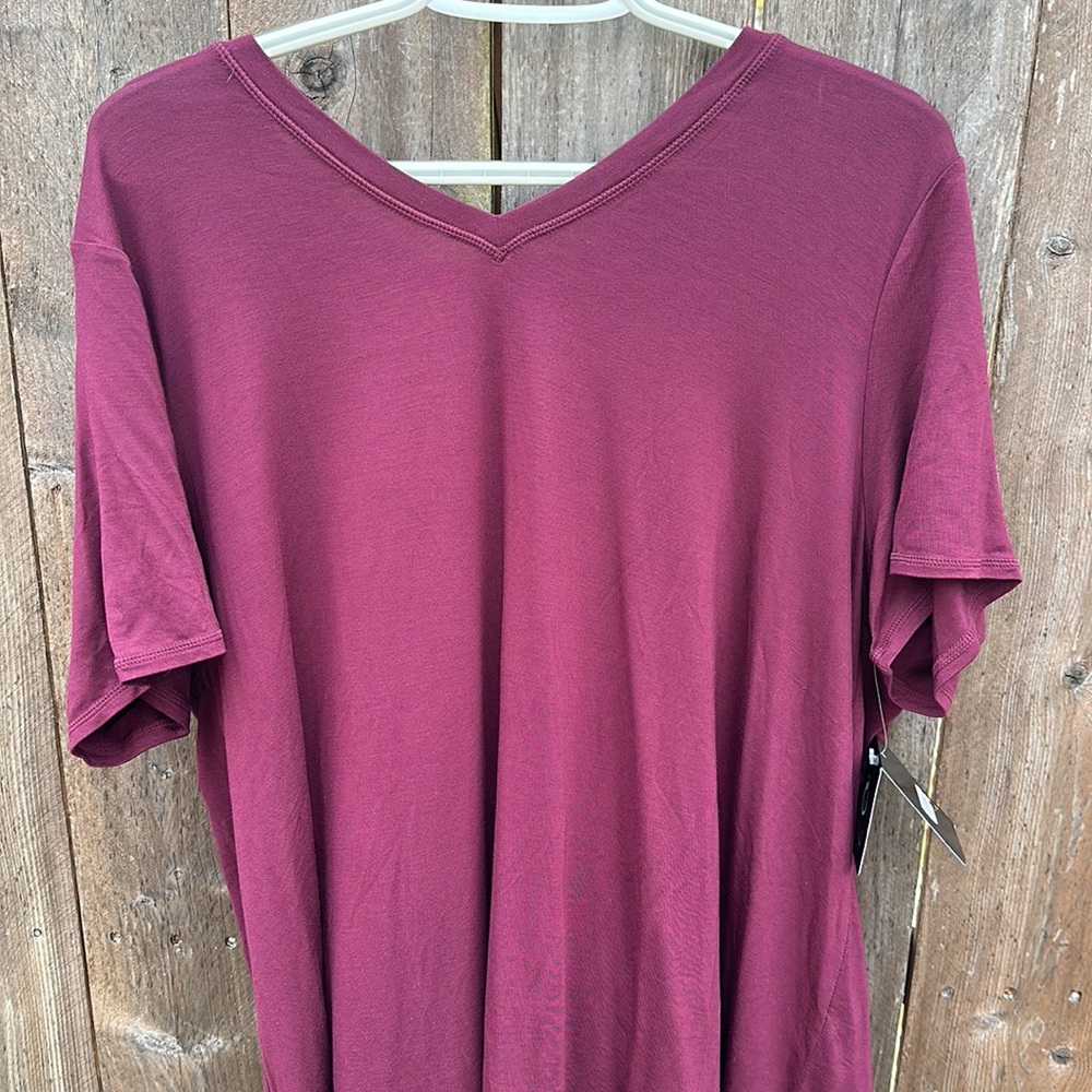 ACTIVEZON Essential women’s short sleeve shirt size X new with tags - Picture 2 of 10